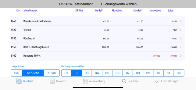 Buchhaltung für iPad & iPhone(圖1)-速報App