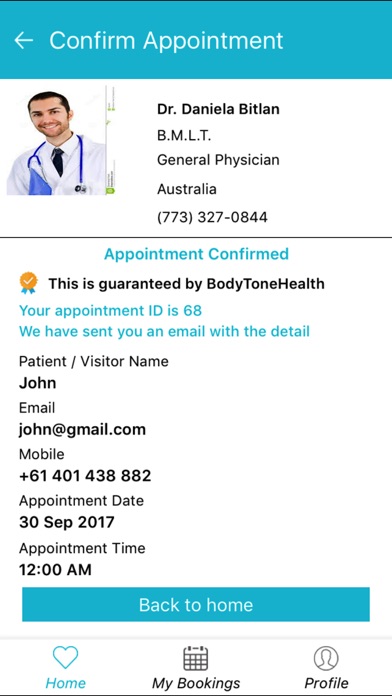 Bodytone Health screenshot 4