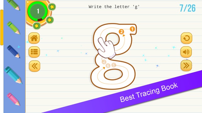 English Tracing Book : Letters(圖2)-速報App