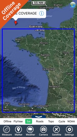 France Atlantic GPS Charts(圖5)-速報App