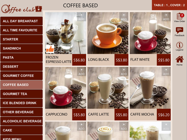 Coffee Club Emenu(圖4)-速報App