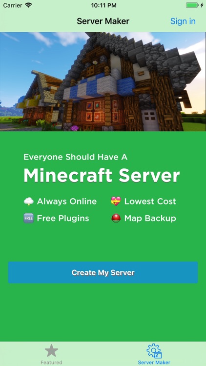 MineServer.io for Minecraft