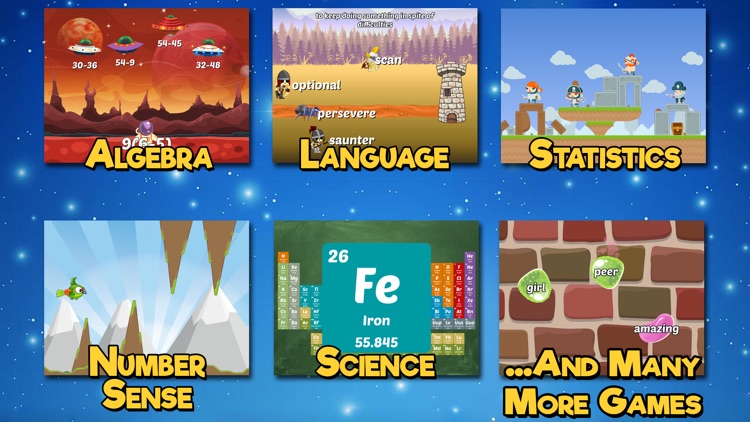 Sixth Grade Learning Games SE