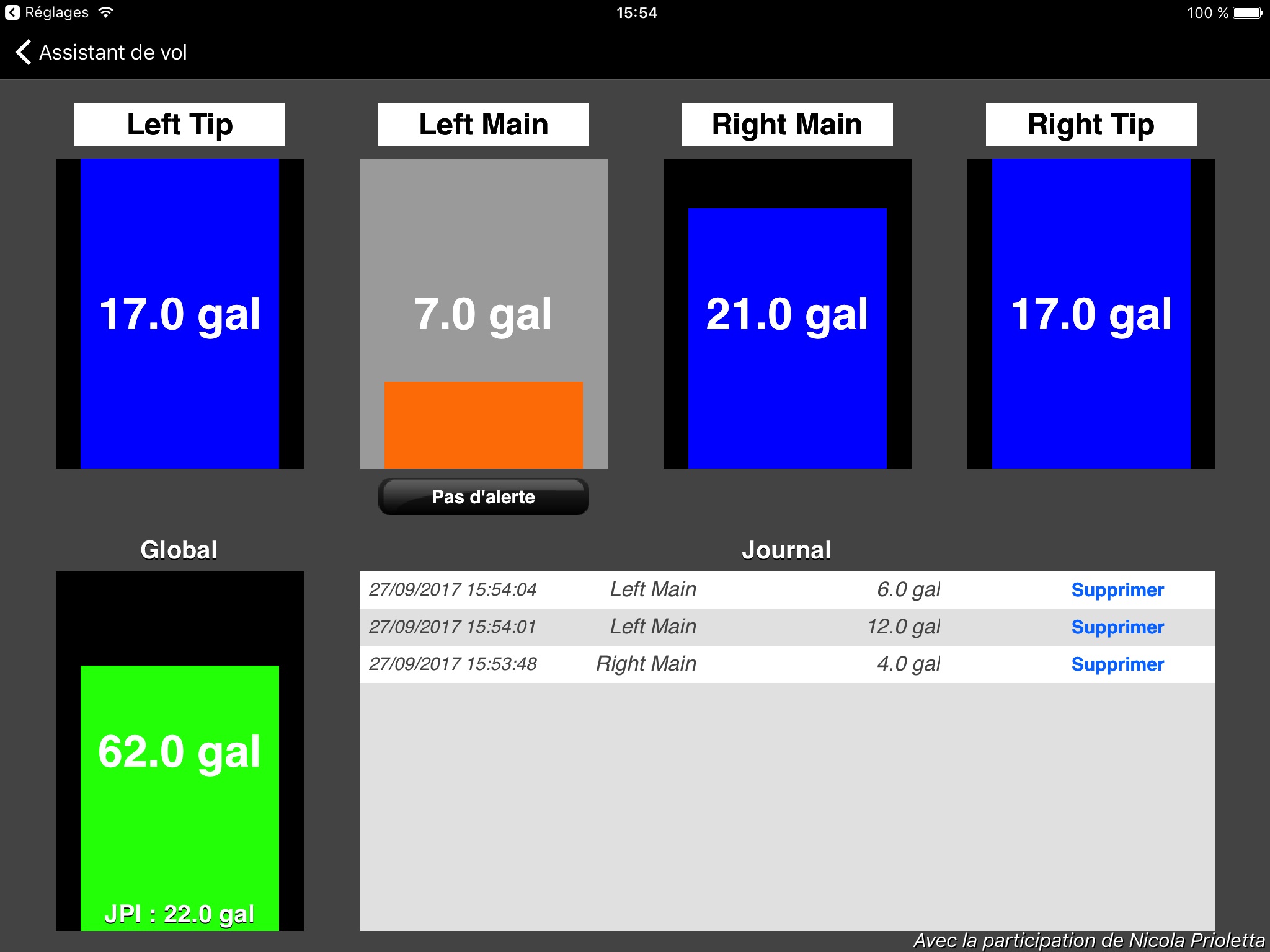 Plane Fuel Tracker screenshot 2