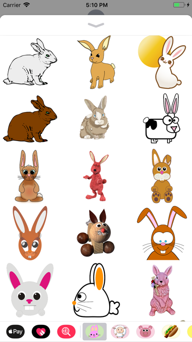 Bunny Rabbit Sticker Pack screenshot 3