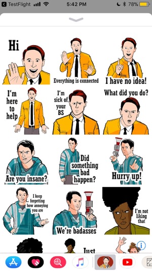 Dirk Gently Stickers(圖1)-速報App