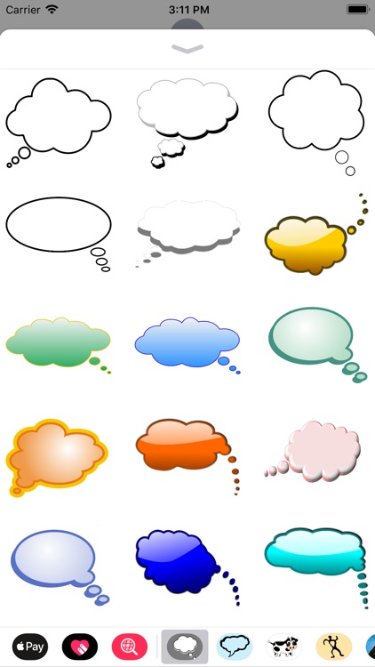 Thought Bubble Sticker Pack