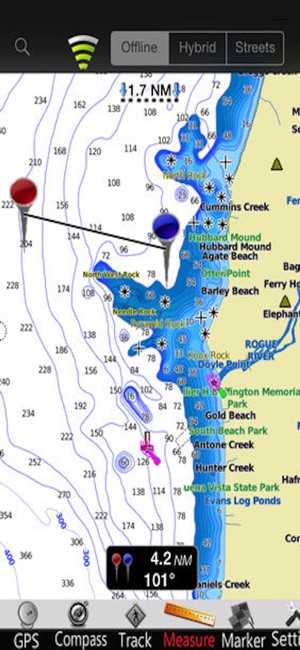 USA West GPS Nautical Charts(圖4)-速報App