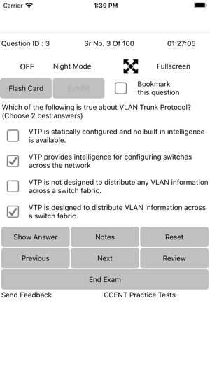 CCENT Exam Simulator 100-105(圖1)-速報App