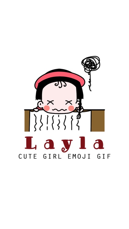 Layla - Cute Girl Emoji GIFs
