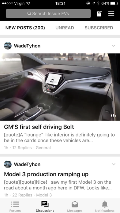 Inside EVs Forum screenshot 2