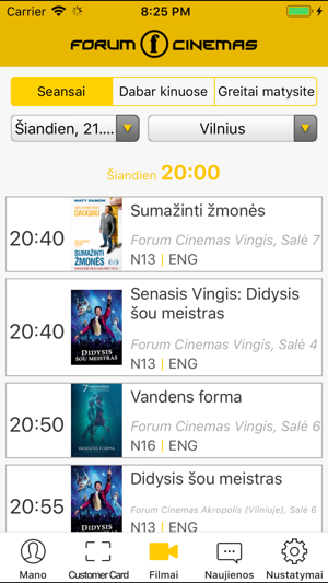 Forum Cinemas Lietuva(圖1)-速報App