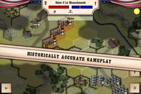 Civil War: Gettysburg (Mobile) screenshot 3