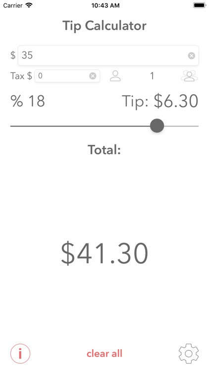 Tip Calculator Helper