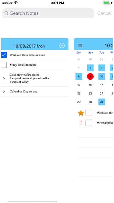 Blue Bullet: Plan Your Day! screenshot 4