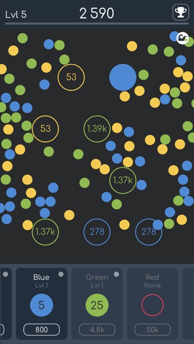 Idle Color Balls screenshot 3