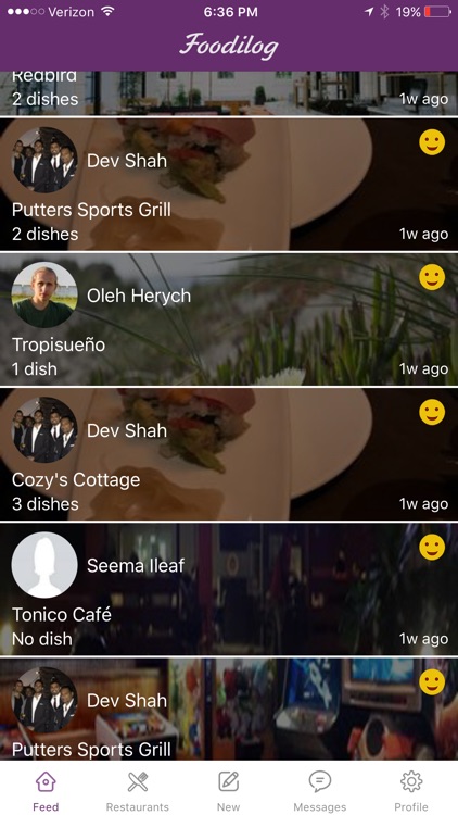 Foodilog - Dining Out Tracker