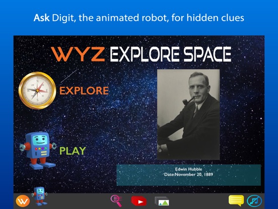 iPad Image of Wyz Explore Space
