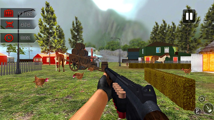 Chicken Hunt Sniper shooting screenshot-3