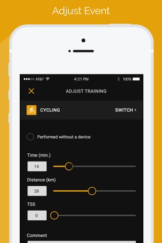Nitro sport app screenshot 3