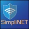 The SimpliNET app lets you set up and control your SimpliNET Mesh WiFi network