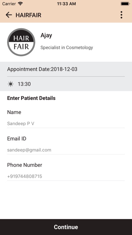 HAIRFAIR screenshot-4