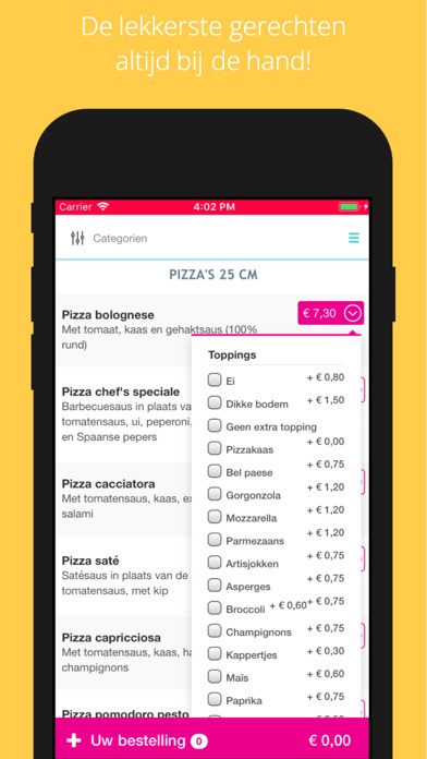 Deli's Pizza screenshot 2