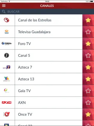 Captura de Pantalla 1 Programación TV Mexico (MX) iphone