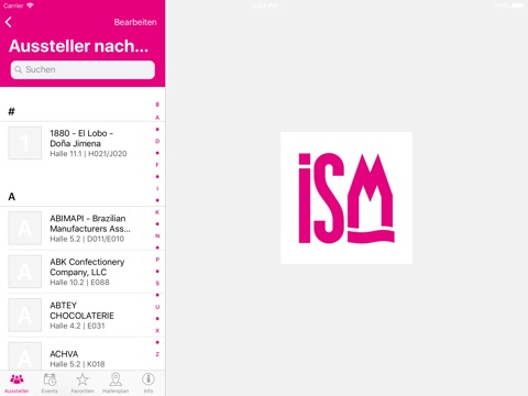 ISM/ProSweets Cologne screenshot 3