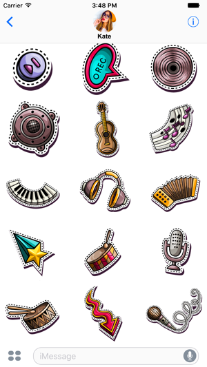 Music Stickers for messages(圖4)-速報App