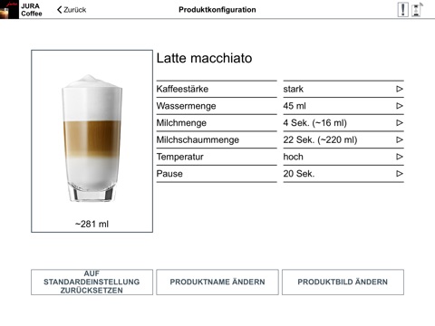 JURA Coffee screenshot 3