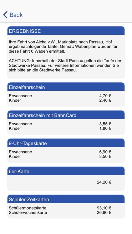 VLP Tarif