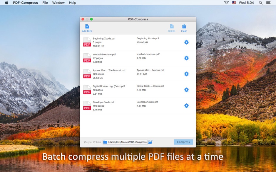 Enolsoft Pdf Compressor 3 4 0 Reduce Pdf Size On Mac By One