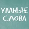 Игра Умные слова объединила в себе несколько игровых механик жанра "Словесные игры"