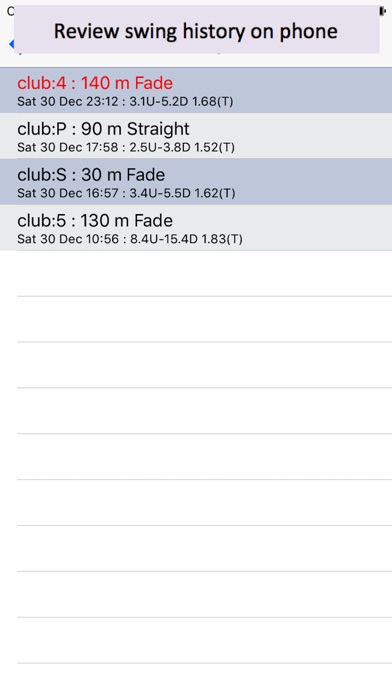 Golf Swing Feedback screenshot 3