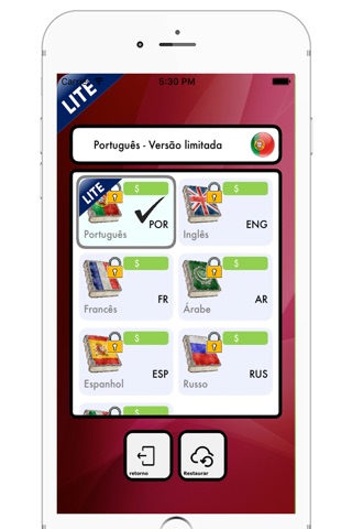 iLingo portuguese screenshot 4