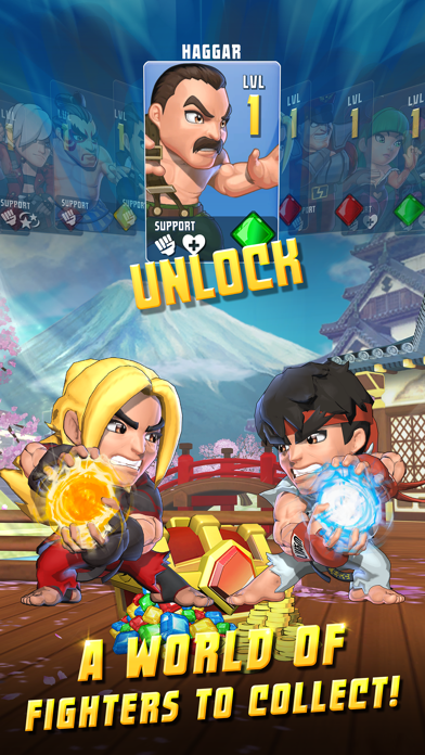 Screenshots of Puzzle Fighter for iPhone