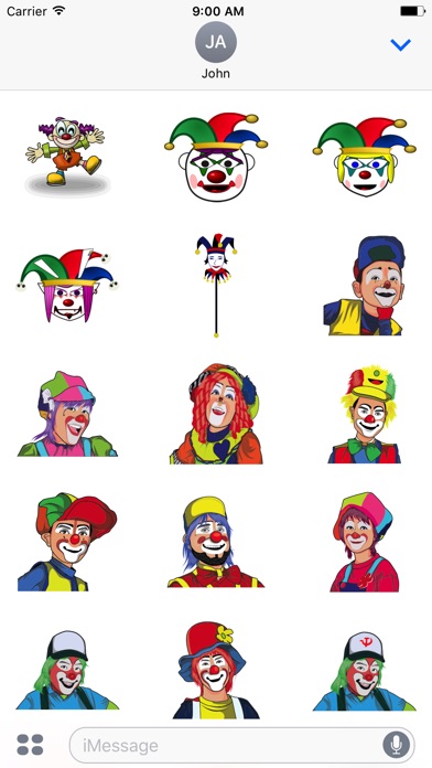 Clown Stickers - HAHAHA screenshot 3