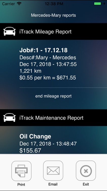 iTrack Mileage Calculator screenshot-8