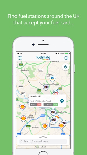 Fuelmate Garage Locator(圖1)-速報App