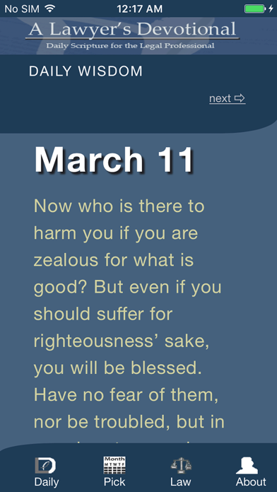 A Lawyer's Devotional screenshot 2