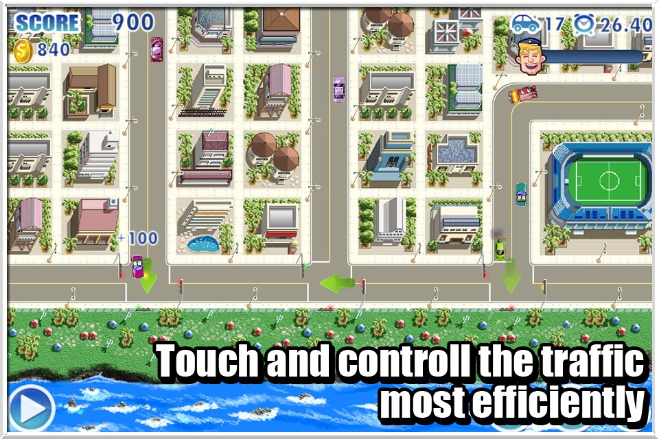 Touch Traffic HD screenshot 2