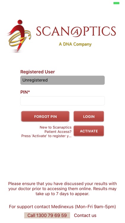 Scanaptics Patient Access By Scanconnect