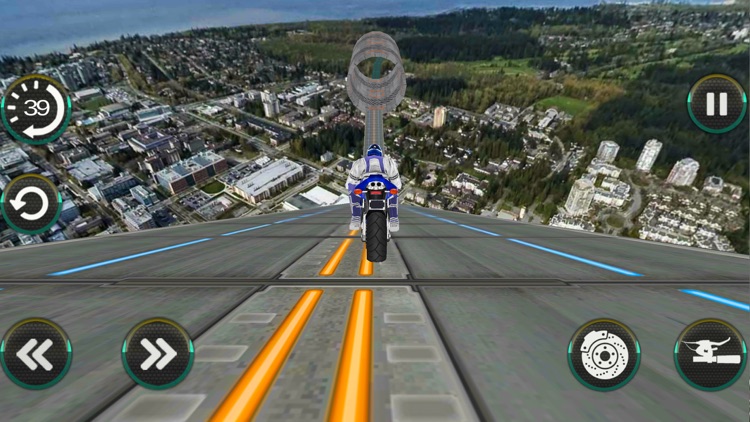 Crazy Bike On Impossible Track screenshot-3