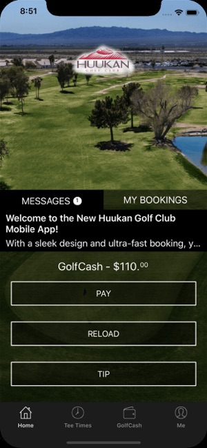 Huukan Golf Club Tee Times(圖1)-速報App