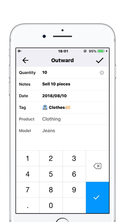 Inventory Manager-Control item