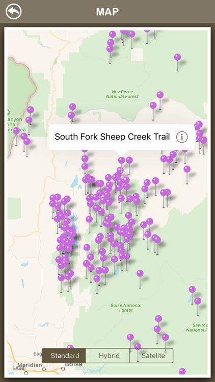 Idaho Hiking Trails screenshot-3