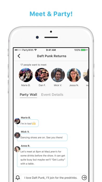 PartyWith - Events & ... screenshot1