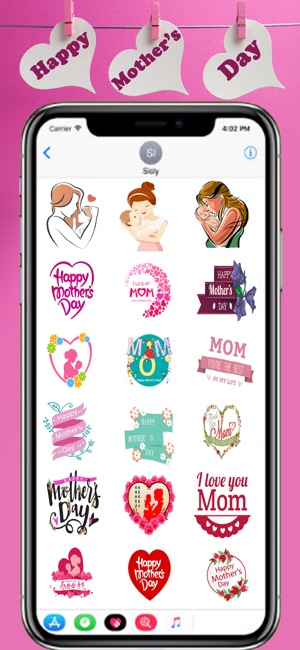 Mothers Day Stickers 2018(圖2)-速報App