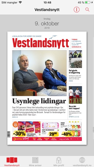 Vestlandsnytt eAvis(圖1)-速報App